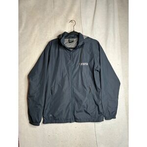 Stormtech Performance Mens Small Navy Blue Full Zip Hooded Windbreaker Jacket